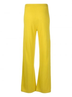 Spodnie relaxed fit Chinti & Parker żółte
