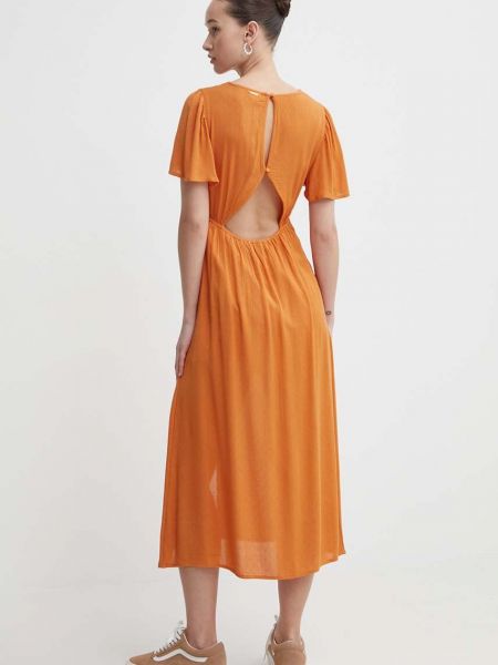 Сукня міді Billabong помаранчева
