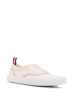 Sneakersy bawełniane Thom Browne białe