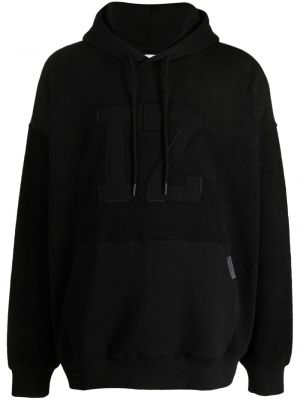 Fleece hoodie Izzue schwarz