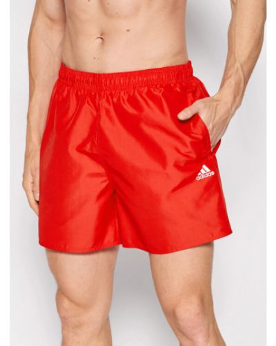 Pantaloni scurți Adidas roșu
