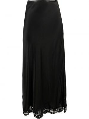 Krajkové midi sukně Rixo černé