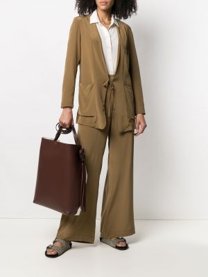 Pantalones con cordones Société Anonyme marrón