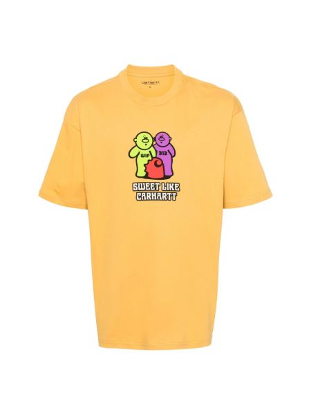 Koszulka Carhartt Wip żółta