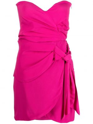 Koktejlkové šaty Federica Tosi ružová