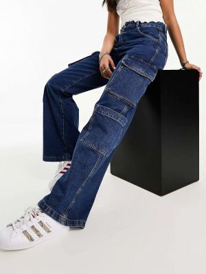 Хлопковые джинсы-карго Cotton:on