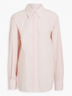 Рубашка оверсайз Helmut Lang розовая