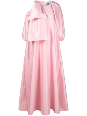 Rochie de seară cu funde Bernadette roz