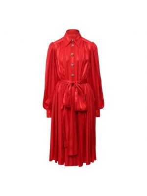 Шелковое платье Dolce & Gabbana, красное