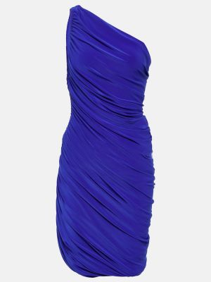 Dlouhé šaty Norma Kamali modré