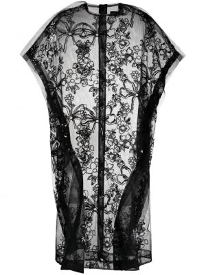 Коктейлна рокля с пайети Simone Rocha черно