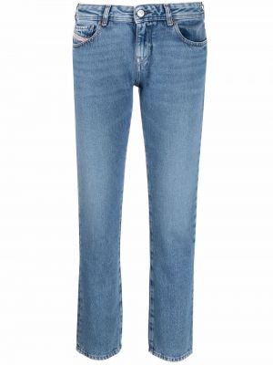 Straight leg-jeans Diesel blå