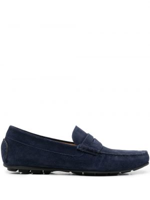 Pantofi loafer slip-on Corneliani albastru