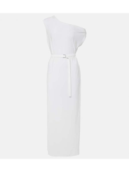 Μάξι φόρεμα από ζέρσεϋ Norma Kamali λευκό