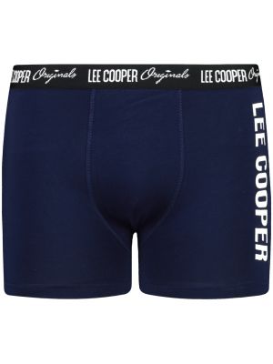 Boxeralsó nyomtatás Lee Cooper kék