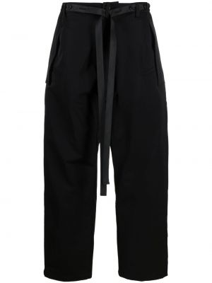 Rovné kalhoty Acronym černé