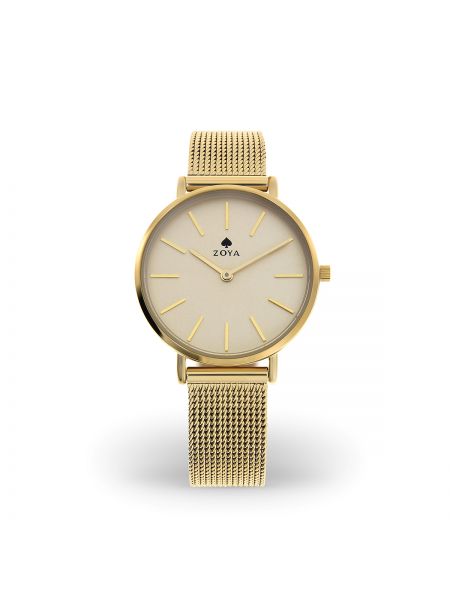 Zegarek damski kolor żółte złoto Zoya Z006.BGGG (ZG-012857)