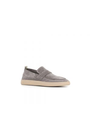 Loafers slip on Officine Creative gris