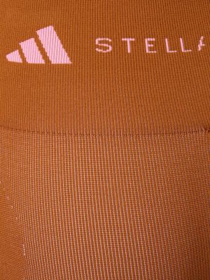 Чорапогащи Adidas By Stella Mccartney оранжево