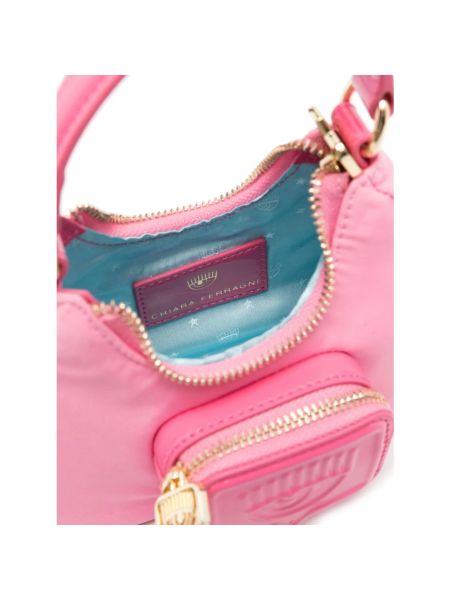 Bolsa con bolsillos Chiara Ferragni Collection rosa