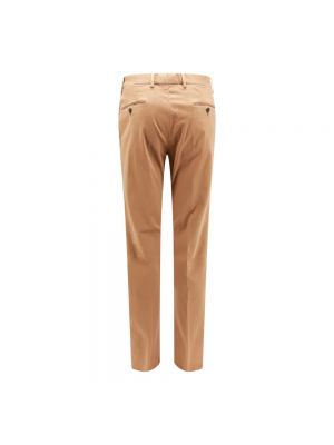 Pantalones chinos con cremallera Ermenegildo Zegna marrón