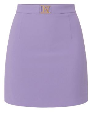 Фиолетовая юбка мини Elisabetta Franchi