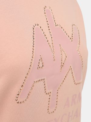 Свитшот Armani Exchange розовый