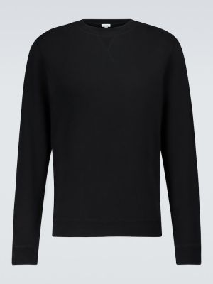 Sweatshirt aus baumwoll Sunspel schwarz