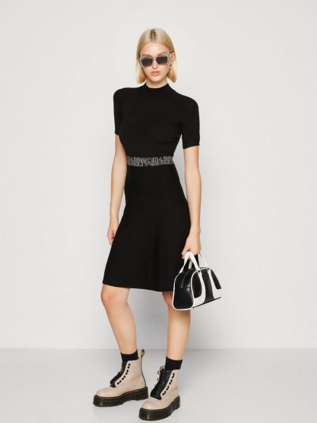 Sukienka Karl Lagerfeld Jeans czarna