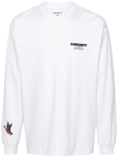 Baskılı tişört Carhartt Wip beyaz