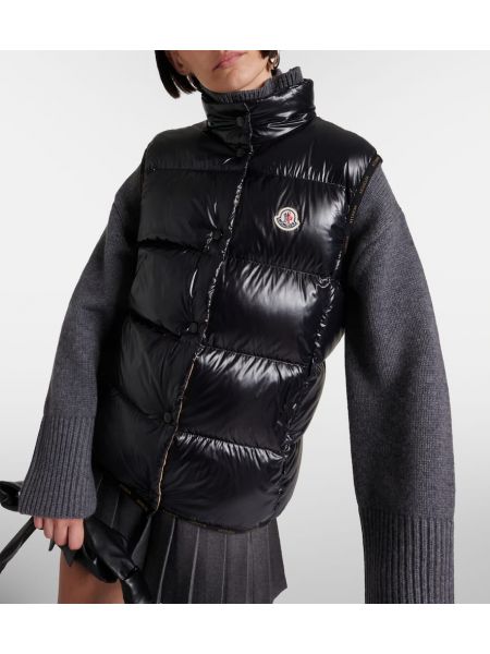 Doudoune sans manches Moncler noir