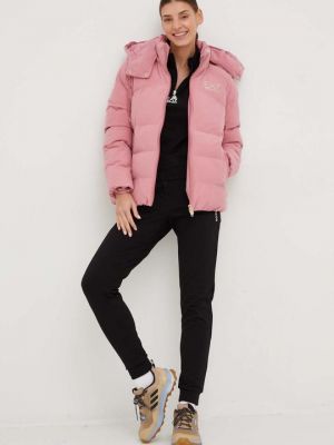 Куртка Ea7 Emporio Armani розовая