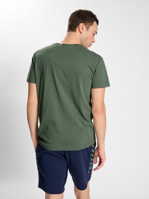 Camicia in maglia Hummel verde