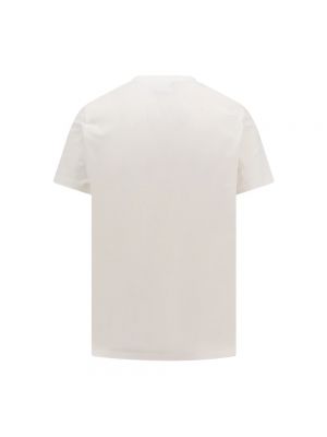 Camisa de algodón con estampado Courrèges blanco
