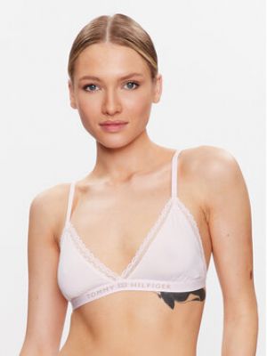 Bralet Tommy Hilfiger - różowy