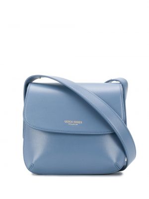 Чанта през рамо Giorgio Armani синьо