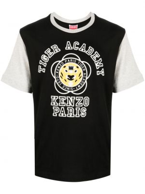 T-shirt mit print Kenzo schwarz