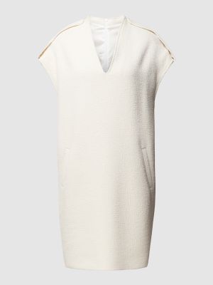 Sukienka midi z dekoltem w serek Windsor biała