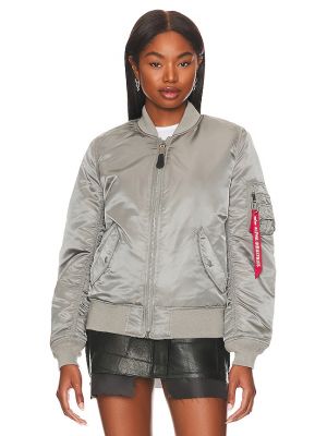 Giacca bomber Alpha Industries grigio