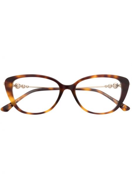 Brýle Jimmy Choo Eyewear hnědé