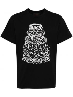 T-shirt aus baumwoll mit print Simone Rocha