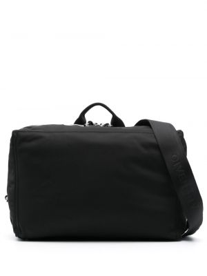 Чанта с цип с принт Givenchy черно