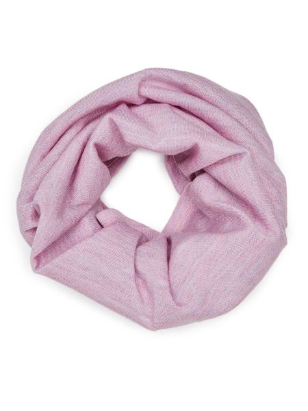 Меланжевый шарф из шерсти мериноса Buff фиолетовый