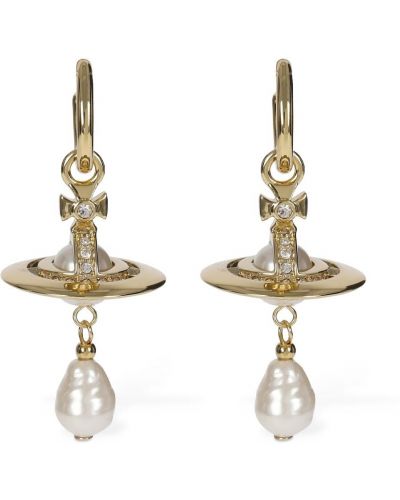 Náušnice s perlami Vivienne Westwood zlatá