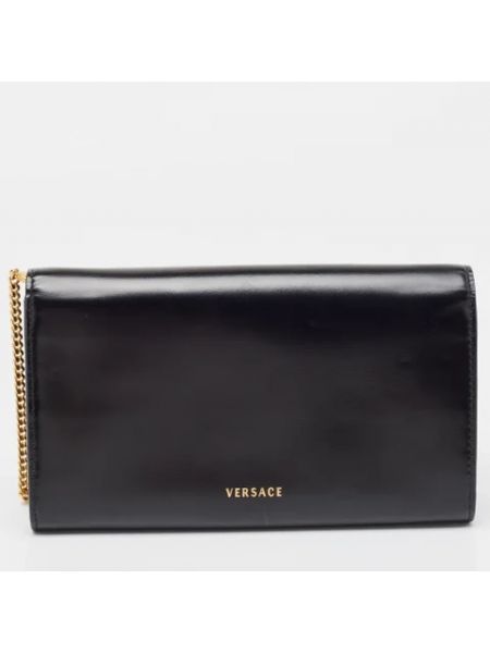 Bolso clutch Versace Pre-owned negro