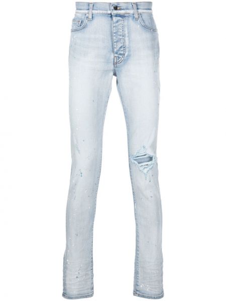 Rippet stretch jeans Amiri blå