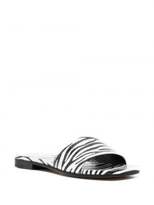 Sandale mit print mit zebra-muster Paris Texas