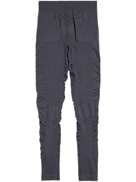 Спортни панталони с висока талия Balenciaga сиво