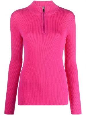 Вълнен пуловер Moncler розово