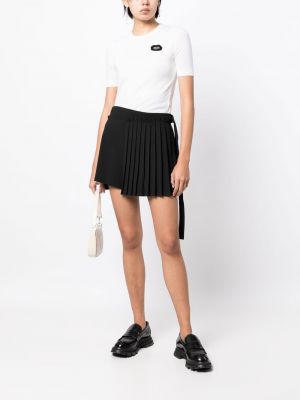 Plisované mini sukně Nº21 černé